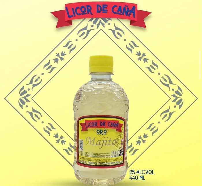 Licor de Caña Oro Majito 440 ml