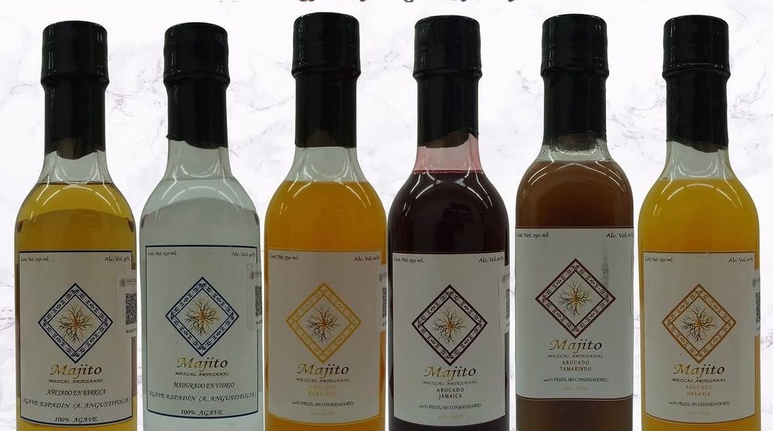 Línea Majito Mezcal Artesanal: Espadín y variantes abocadas